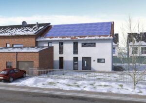 Photovoltaikanlage auf dem Dach