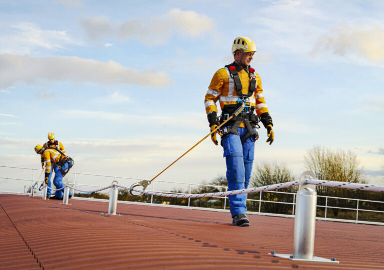 PsagA 3d Rednering Höhensicherung Dacharbeiten