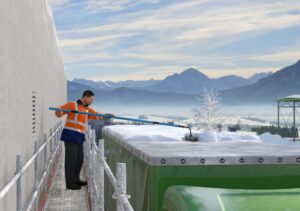 Runter mit Eis und Schnee
